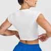 Oneractive Brushed Short Sleeve Yoga & Fitness Top