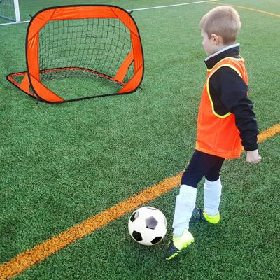 Pop-Up-Fußballtore für Kinder, faltbares Fußballtornetz, Übungsnetz für drinnen und draußen mit Tragetasche für das Fußballtraining am Strand, im Hinterhof und im Park