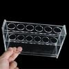 Desktop Test Tube Rack Test Tube Holder Tube Stand Lab Tube Holder Bracket Clear Test Tube Display Stand Test Tube Stand