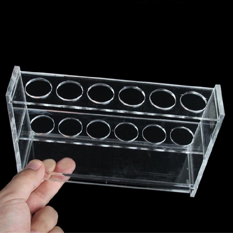 Desktop Test Tube Rack Test Tube Holder Tube Stand Lab Tube Holder Bracket Clear Test Tube Display Stand Test Tube Stand
