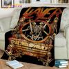 Heavy Metal Band Slayer Rock Blanket,Soft Throw Blanket for Home Bedroom Bed Sofa Picnic Travel Office Rest Cover Blanket Kids
