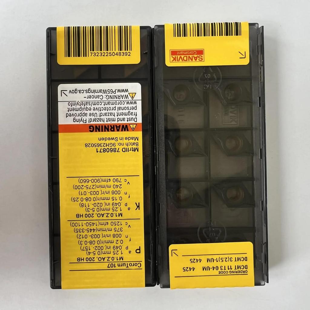 Original Sandvik / DCMT11T304-UM 4425  / CNC lathe carbide blade 10 PCS