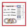 Mini-Axial-Rillenkugellager F9-20M bis F10-20M