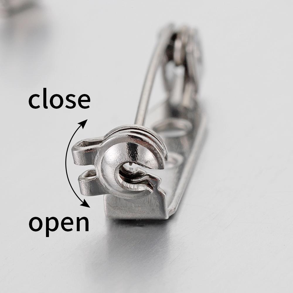 20 Stück 20mm 25mm 32mm 38mm Edelstahl Broschennadel Sicherheitsnadel Basis Einstellungen Nadel Zubehör DIY Schmuckherstellung Komponente