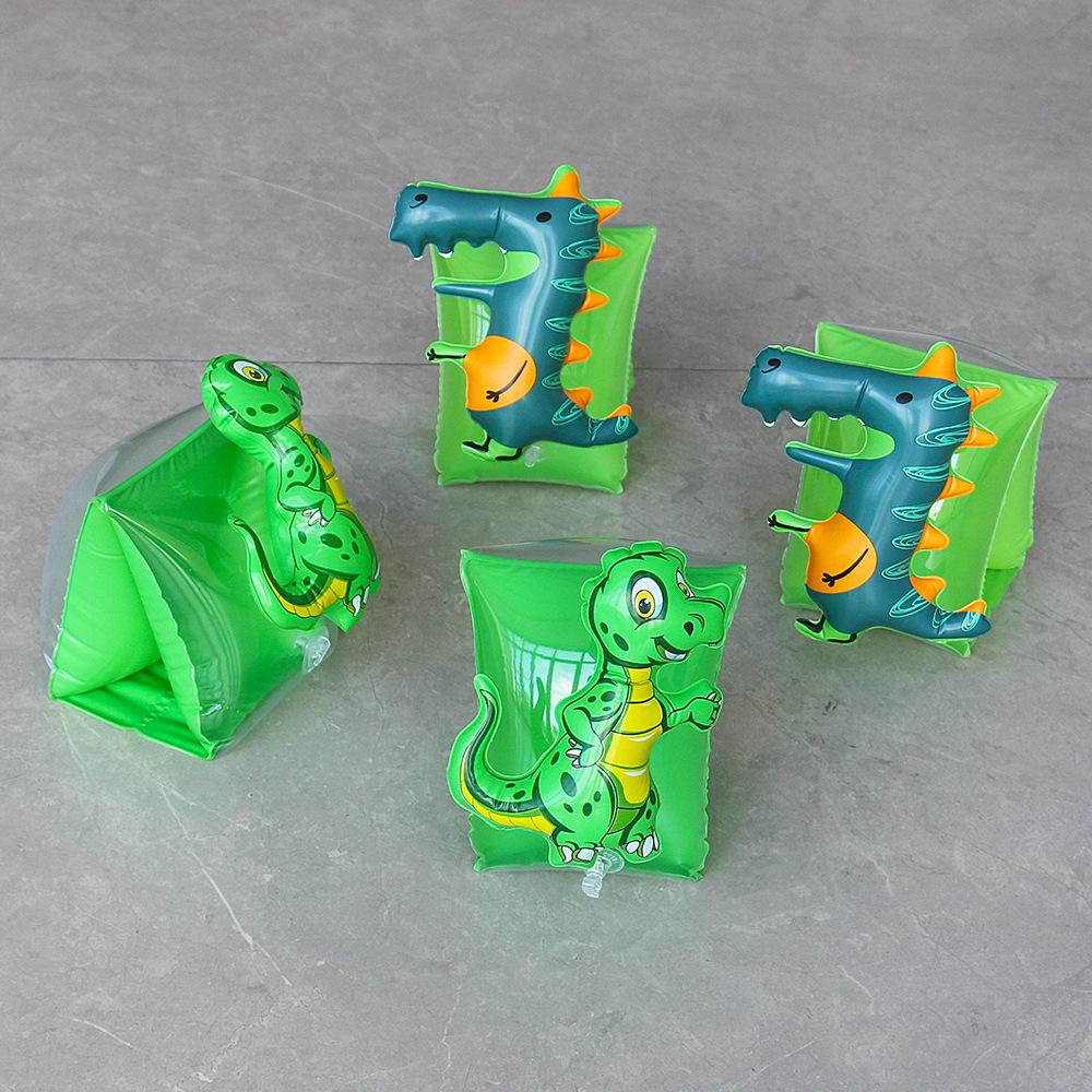 PVC Aufblasbare Schwimmflügel mit Doppel-Airbag-Auftrieb - Cartoon-Design Armbänder