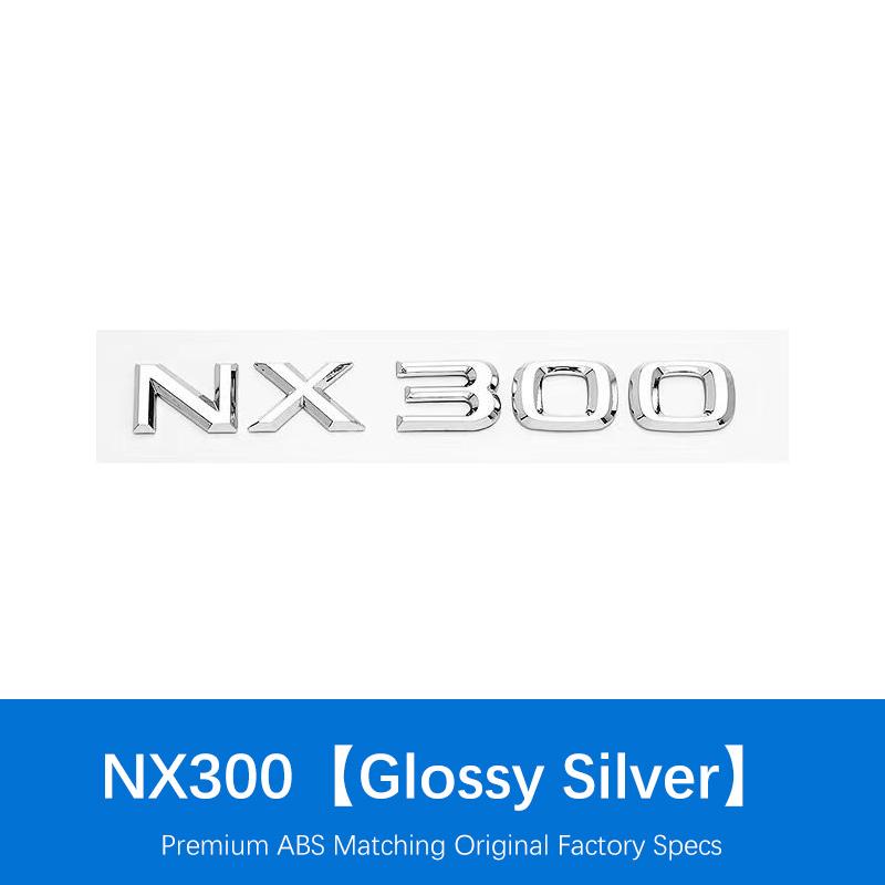 WQB1 Car trunk letter sticker Accessory For Lexus IS250 ES200 ES240 ES250 ES300 ES350 IS200 IS300 NX200t NX300 RX270 RX300 RX350