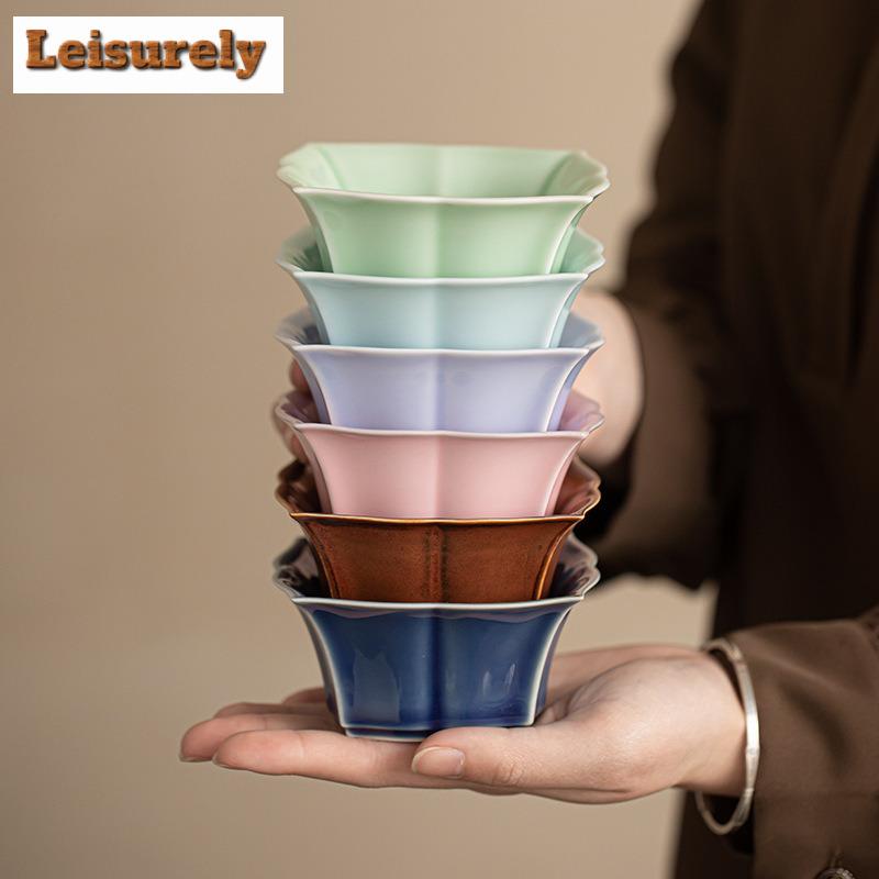 Elegante Lotus-Kern-Quadrat-Obstschalen Japanische Süßspeisenplatte Obstschalen Kuchen-Display-Ständer Serviertablett Cafés Dekoration Handwerk