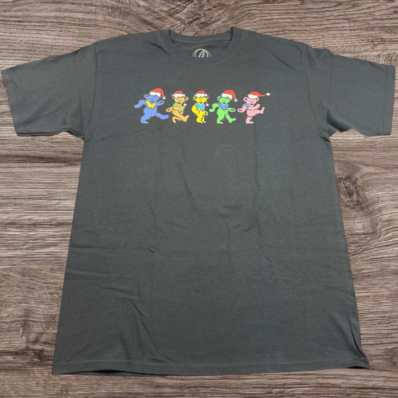 Grateful Dead / Holiday Dancing Bears Graphic Adult Large Unisex T-Shirt L