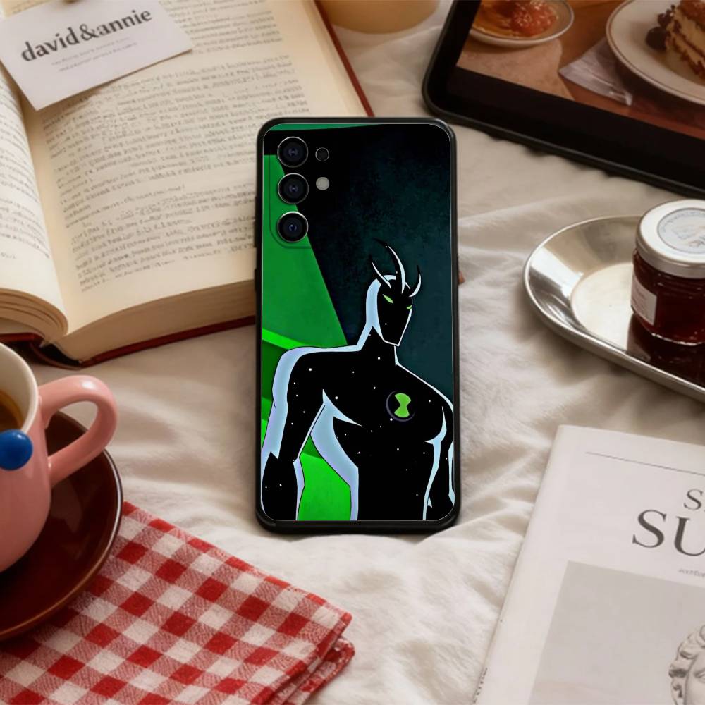 Ben 10 Ultimate Epic Battle Phone Case For Samsung S 25,24,23,22,30,21,10,9,Ultra,Plus,Lite,FE,4,5 G Soft Black Case