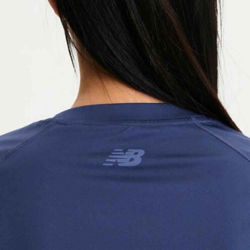 New Balance Half Club New Balance New Balance Common Basic Long Sleeve Rash Guard Nbnde22