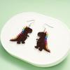 Acrylic Earrings, Cartoon Dinosaur Love Gorilla Bird Earrings, Earrings For Women