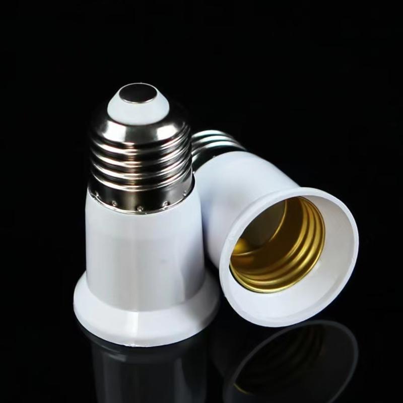 E27 to E27 Light Socket Extender for Medium Light Bulb Extender Extension Socket 65mm 95mm 120mm