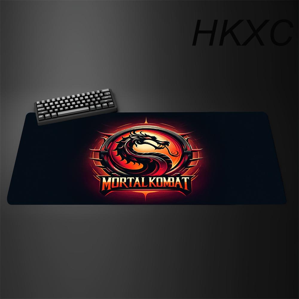 Mortal Kombat Mouse Pad Arena Battle Print Mousepad Large Deskmat Premium Rubber Base Soft Cloth Office Computer Gaming Meusepad