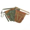 Waxed Canvas Waist Tool Pouch, Wear-resistant Hanging Storage Bag for Gardening Weeding & Electrician Tools