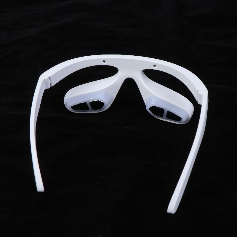 1 Set 3D Red Light Eye Fatigue Dark Circles Relaxing Under-Eye Glasses Massage Beauty Machine Smart Eye Massager
