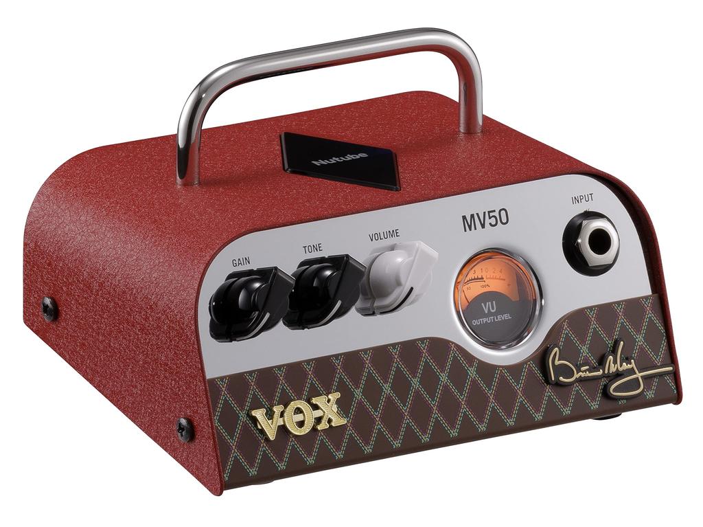 VOX Nutube-equipped ultra-compact guitar head amplifier MV50 Brian May signature amplifier MV50-BM