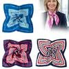 1Pc Polyester Fashionable Hijab Flight Attendants Bandana Elegant 50x50CM Square Women's Scarfs