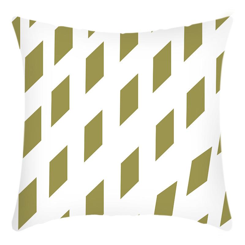 New Geometric Series Pillow Cover Simple Square Print Pillow Home Sofa Cushion Cover