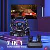 Multi-Platform Racing Wheel for Switch/Xbox/PS/PC Games