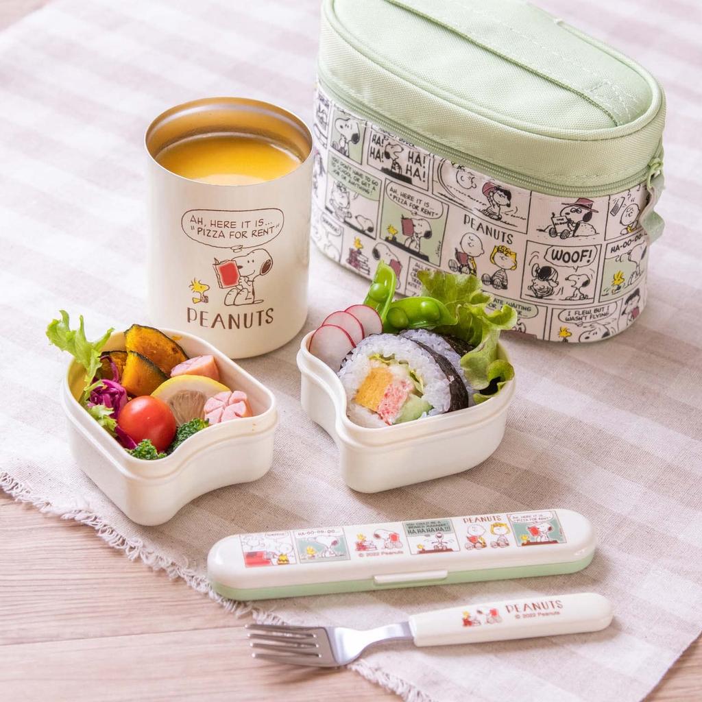 Skater Antibacterial Insulated Lunch Snoopy Box, Comic, 560ml, KCLJC6AG-A