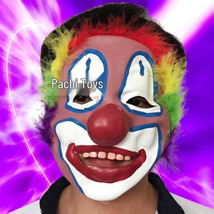 Latex Clown Mask for Halloween Parties and Performances