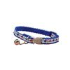 Floral Safety Buckle Collar for Small Dogs & Cats with Bell