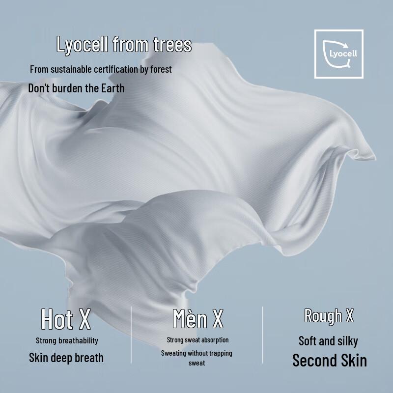 You Ke Shu Men's Antibacterial Boxer Briefs 3-Pack