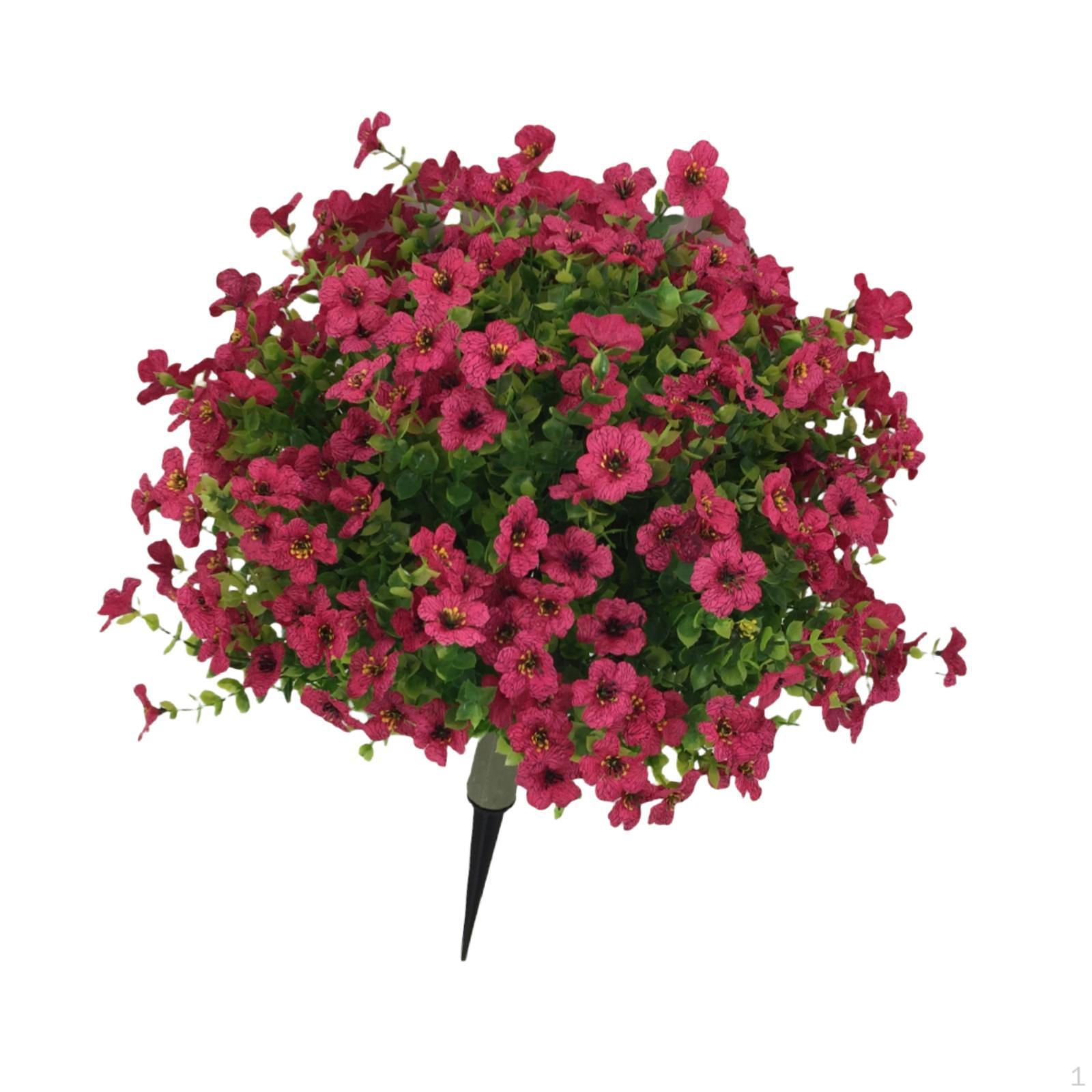 

Искусственный цветочный столб для украшения сада, украшение газона на открытом воздухе розовый