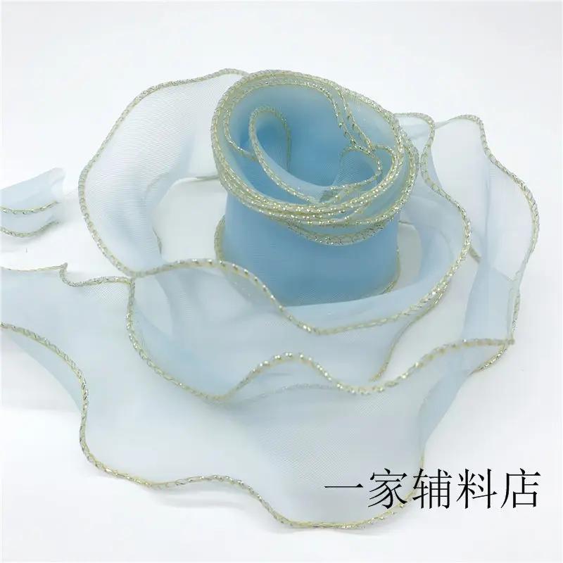 Ins Streamers Decoration Ribbons Wedding Party Gifts Wrapping String DIY Handmade Bow Festival Supplies Bouquets Overwrap Strap