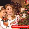 Simulation Tieranhänger, Weihnachtskugel Kunstharzhandwerk Dekoration, Heimzimmer Wohnzimmer Weihnachtsgeschenk Ornamente.