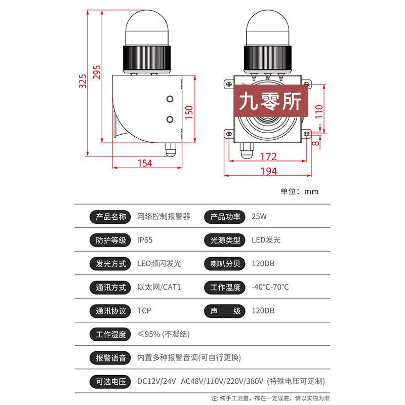 Wired Network Control Alarm System