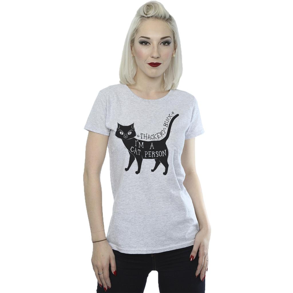 Disney Womens/Ladies Hocus Pocus A Cat Person Cotton T-Shirt