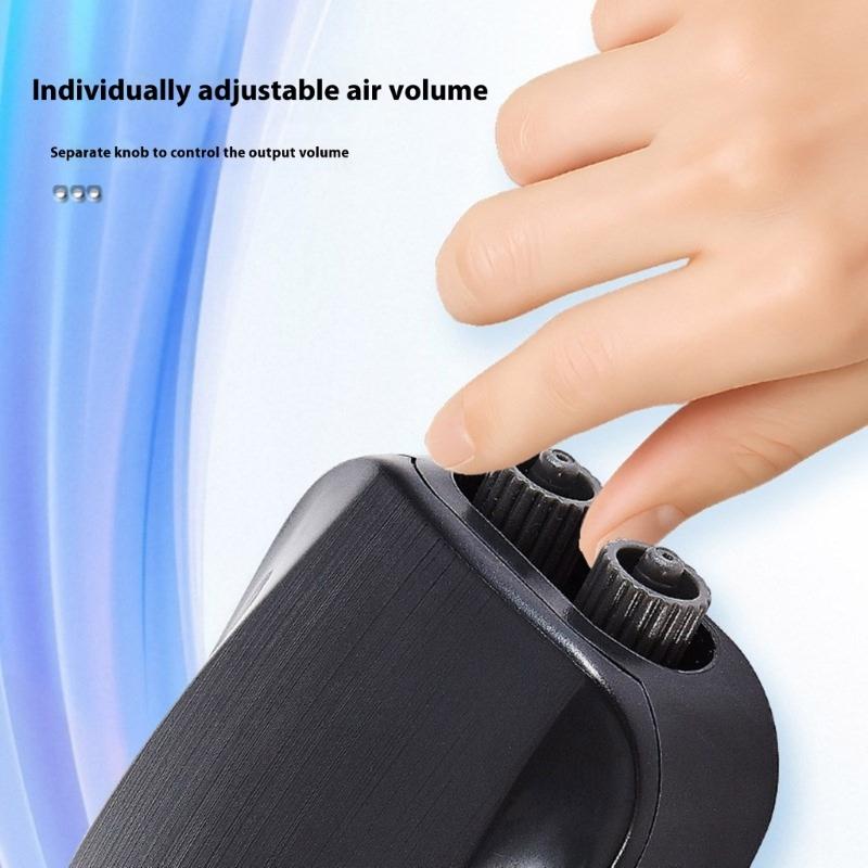 Low Noise Oxygen Pump For Aquarium 2.5W Energy Efficient Aerator With Small Size Great For FishTank Water Maintenance