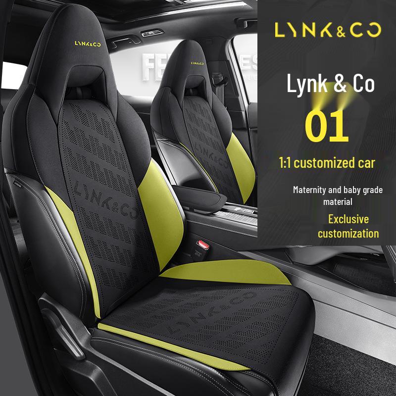Lynk 01 Model 2024 2.0TD Voorwielaandrijving Suède Zadelonderlegger Universeel Stoelkussen
