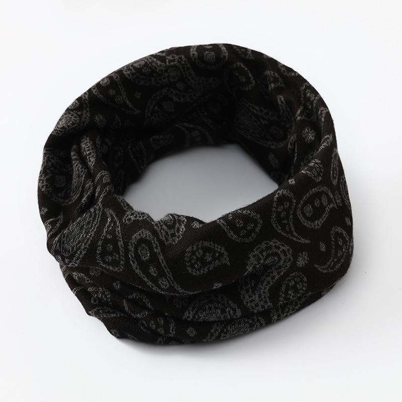 Unisex Winter Cotton Snood: Versatile Thick Neck Warmer & Cervical Protection Scarf