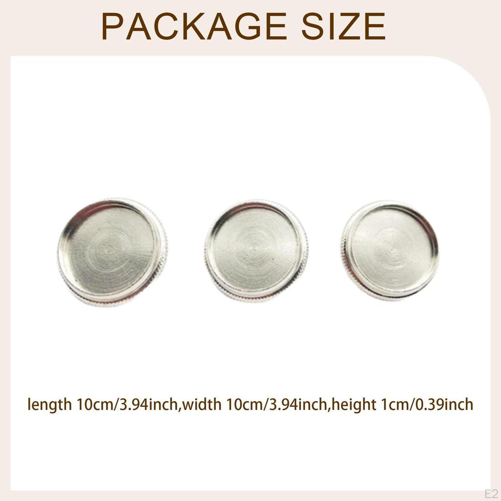 3 Stück Trompetenventil Fingerknopf Ersatz, Reparatur, Einfach zu installierendes Zubehör