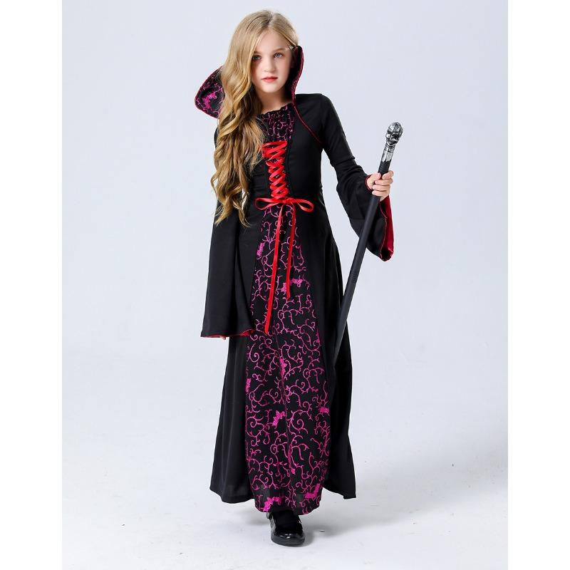 New Halloween girl role-playing movie, vampire costume