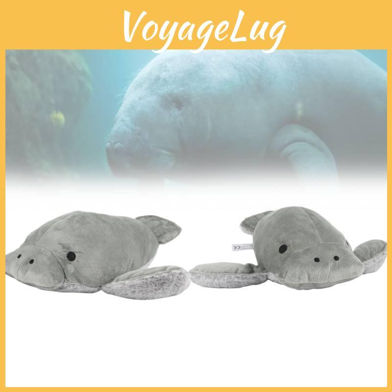 Manatee Plush Toys Cute Cartoon Soothe Children Girls Birthday Holiday Gift Doll