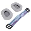 Headset Ear Pads Breathable Mesh High Density   Ear Cushions with Headband Straps for G733 Wireless G335 Wired Gaming Headset