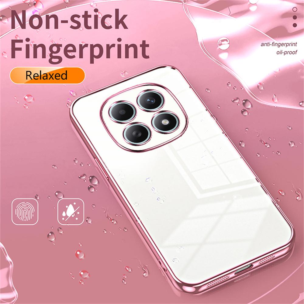 For Xiaomi Poco M8 5G/Redmi Note 15 5G (Global) Case Electroplating Frame Soft TPU Phone Cover
