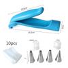 1 Set Household Kitchen Baking Tools Piping Bag Cream 17-piece Set Cake Piping Tool Cream Nozzle Set Household Goods