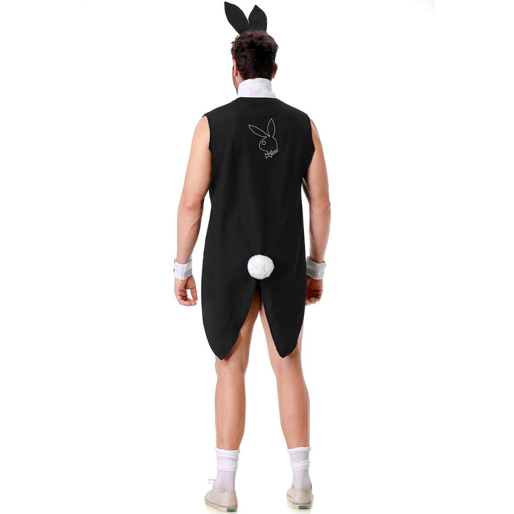 Herren Hasenkostüm, Cosplay Feiertags-Karnevalsparty-Kostüm Cos-Kostüm, Halloween-Kostüm