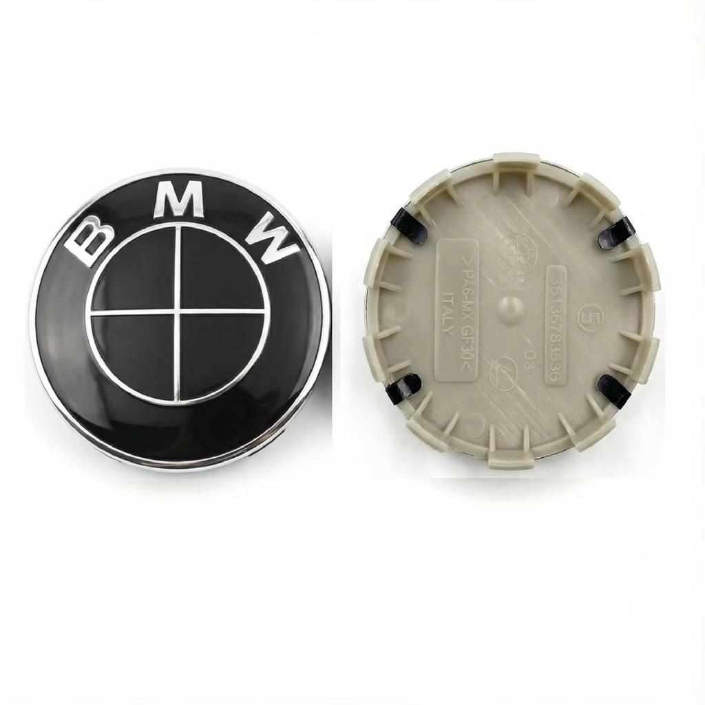 4 pcs of 56mm 68mm for BMW X1 X3 X5 E39 E46 E90 F20 E60 F30 E36 F10 E87 E70 E91 hub cap modification parts car stickers CUM1 
