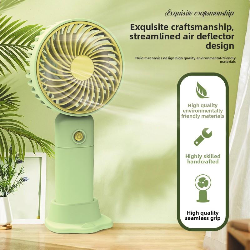 Desktop Mini Handheld Mini Fan, USB Charging Type, Small Electric Fan, Portable Phone Stand, Mini Fan