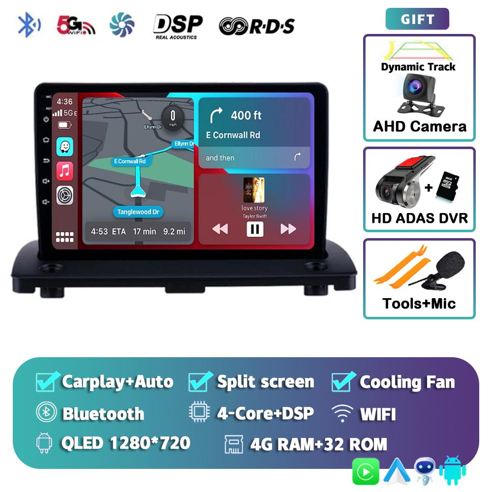 Android 14 Carplay Auto WIFI+4G Car Radio For VOLVO XC90 2004-2013 2din Multimedia Video Player GPS Navigation DSP 2 Din Stereo