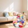 User Friendly PVC Clear Oversized Storage Sacks Holds 100 Plus Plush Toy And Transforms Into Supportive Bean Bag Chair