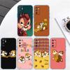 Chip N' Dale Transparent Phone Case for Motorola Moto Edge 20 30 40 50 S30 Fusion Ultra Pro Neo Lite + G200 G23