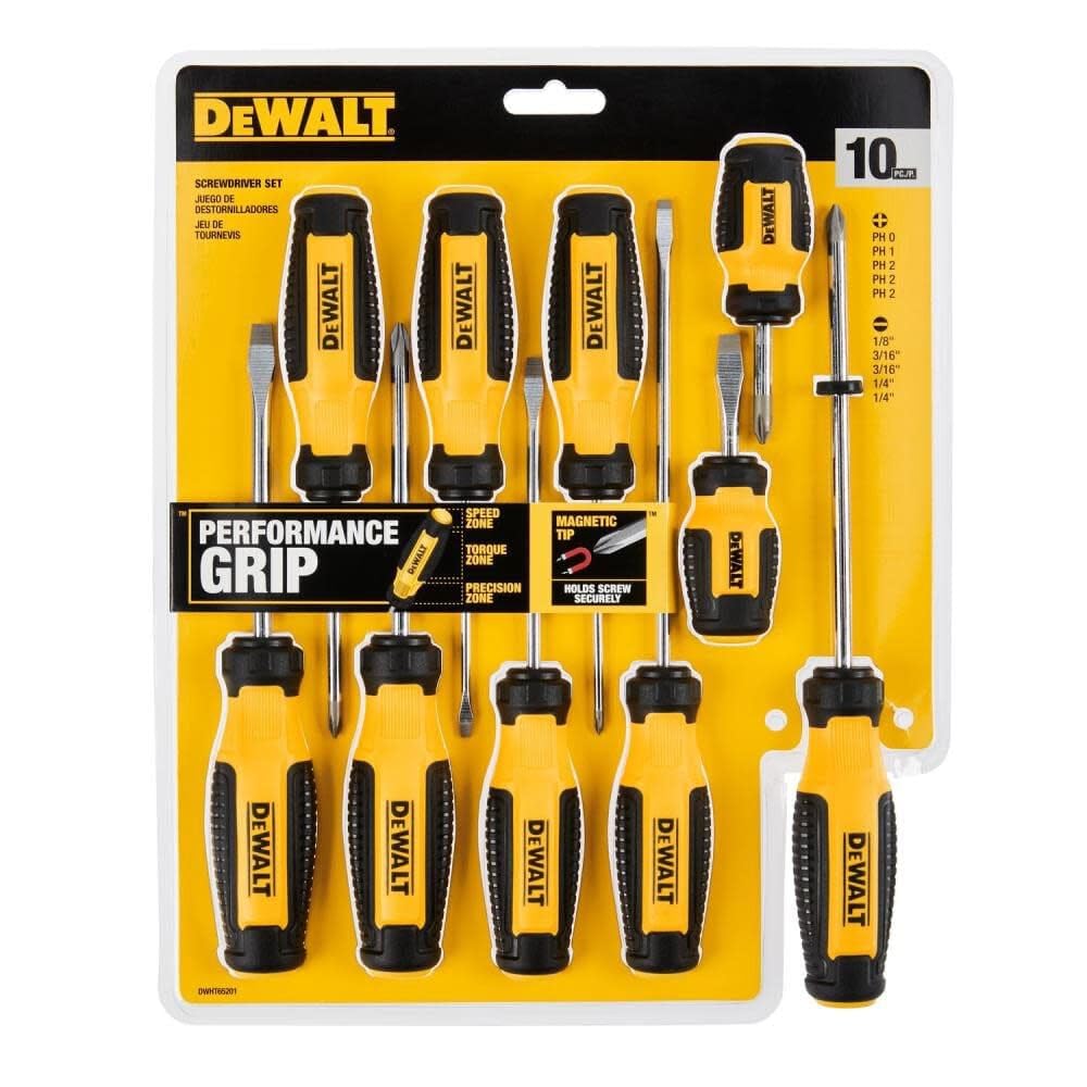 Dewalt Screwdriver Set 10Pc