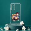 Custodia per Telefono Zhongli Genshin Impact Per Samsung Galaxy S24 S25 S23 S22 S21 Plus S24 S25 Custodia Trasparente