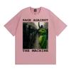 Rage Against The Machine Portland Frog Protest Funny Meme T-shirt Men Women Clothing Fashion Humor Oversized T Shirts Streetwear